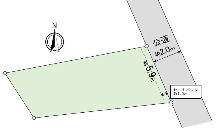 豊橋市前芝町字浜新田 土地 区画図 豊橋市前芝町字浜新田 土地 区画図