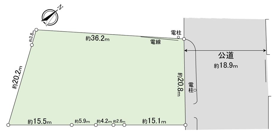 豊川市御津町 御馬塩浜 土地 区画図 豊川市御津町 御馬塩浜 土地 区画図