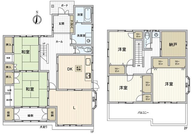 豊橋市飯村北3丁目 戸建 間取図(平面図) 豊橋市飯村北3丁目 戸建 間取図(平面図)