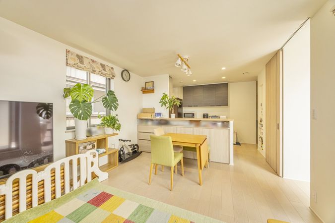 豊川市曙町2丁目 戸建 リビング