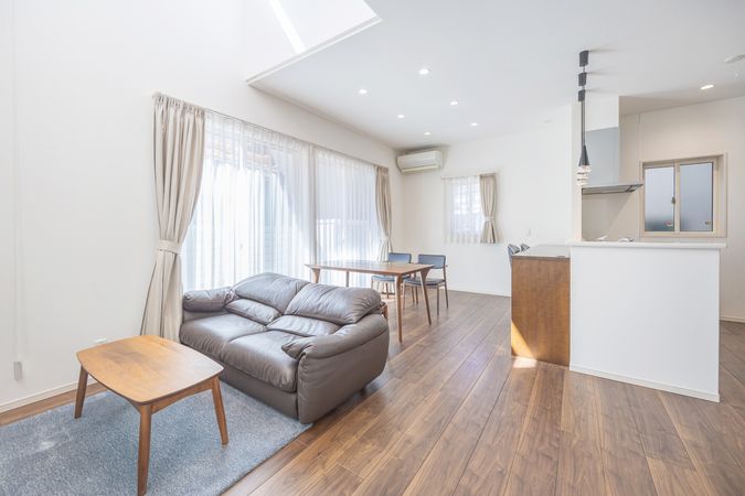 豊橋市羽根井町 戸建 リビング