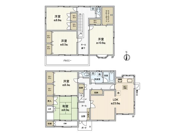 豊川市御油町汲ケ谷 戸建 間取図(平面図) 豊川市御油町汲ケ谷 戸建 間取図(平面図)
