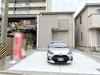 豊橋市羽根井町 新築戸建 駐車場