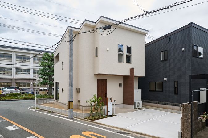 豊橋市向山東町 戸建 1号棟 外観 豊橋市向山東町 戸建 1号棟 外観