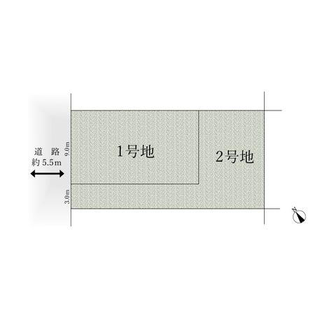 豊橋市牟呂外神町 新築戸建2号棟 区画図 豊橋市牟呂外神町 新築戸建2号棟 区画図