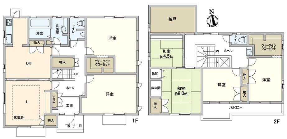 豊橋市弥生町字西豊和 戸建 間取図(平面図) 豊橋市弥生町字西豊和 戸建 間取図(平面図)