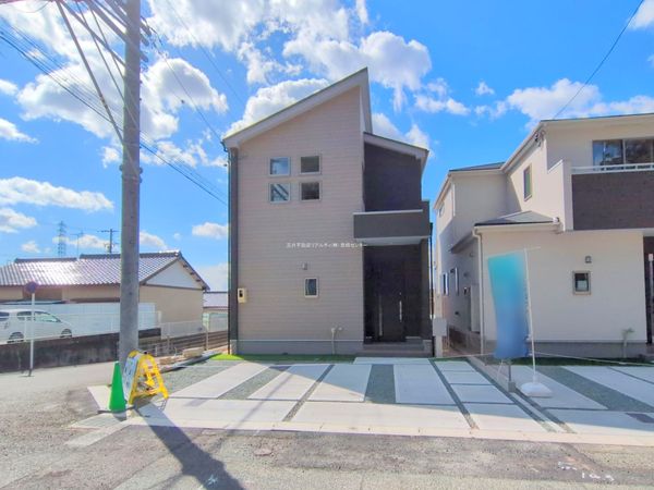豊橋市東小鷹野1丁目 新築戸建3号棟 外観 豊橋市東小鷹野1丁目 新築戸建3号棟 外観