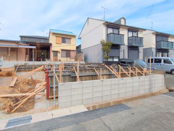 豊橋市牛川町字道上 新築戸建1号棟 外観