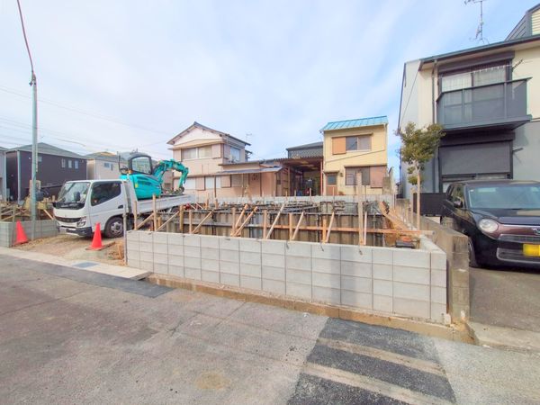 豊橋市牛川町字道上 新築戸建1号棟 外観