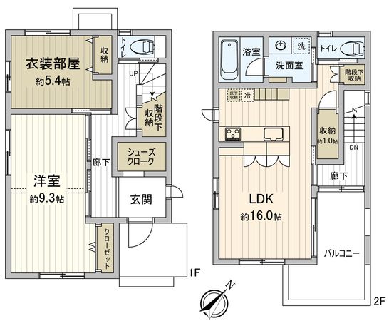 豊川市曙町2丁目 戸建 間取図(平面図) 豊川市曙町2丁目 戸建 間取図(平面図)