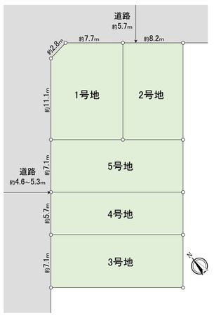 豊橋市西橋良町 新築戸建1号棟 間取図(平面図) 豊橋市西橋良町 新築戸建1号棟 間取図(平面図)