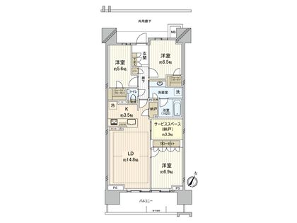 間取図(平面図)