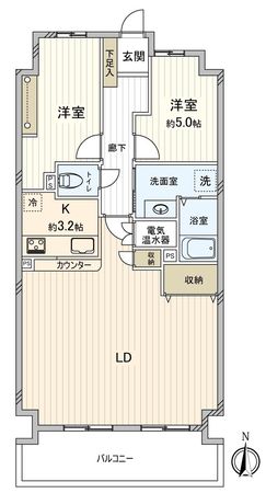 パストラルハイム豊橋1番館 間取図(平面図) パストラルハイム豊橋1番館 間取図(平面図)