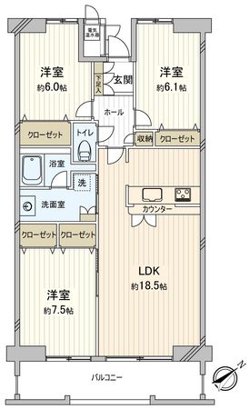 間取図(平面図)