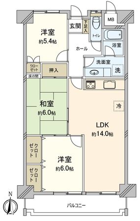 間取図(平面図)