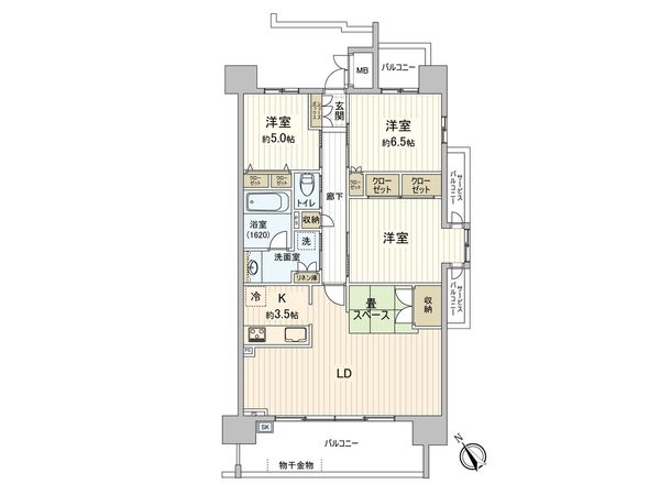 シティライフ豊橋前田町 間取図(平面図) シティライフ豊橋前田町 間取図(平面図)
