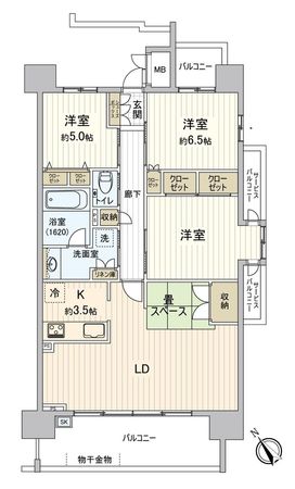 シティライフ豊橋前田町 間取図(平面図) シティライフ豊橋前田町 間取図(平面図)