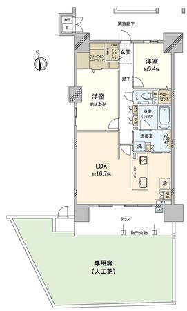 シティライフ蒲郡駅前 間取図(平面図)