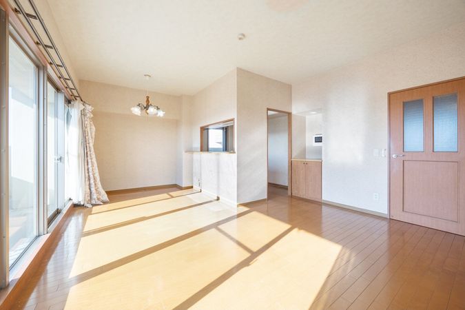 ロイヤルマンション羽根井 リビング