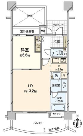 ラ・メルカーサⅠ 間取図(平面図)