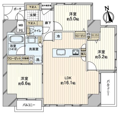 ダイアパレス豊橋広小路 間取図(平面図) ダイアパレス豊橋広小路 間取図(平面図)