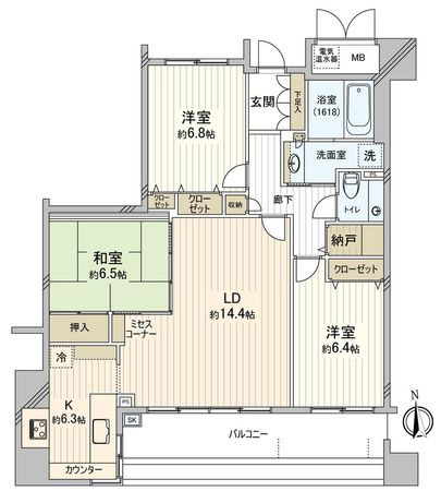 アルバックス広小路 間取図(平面図) アルバックス広小路 間取図(平面図)