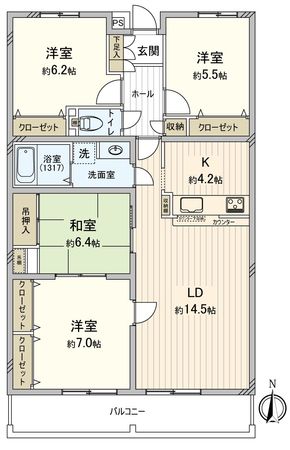 アーバンライフ羽根井図書館前 間取図(平面図) アーバンライフ羽根井図書館前 間取図(平面図)