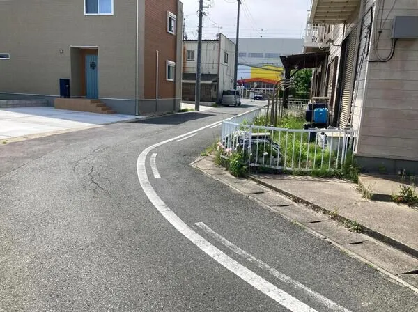 前面道路