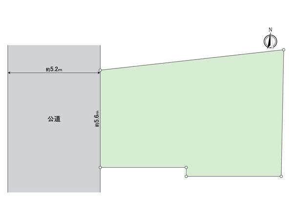 北区東味鋺2丁目 区画図 北区東味鋺2丁目 区画図