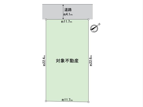 守山区翠松園2丁目 区画図
