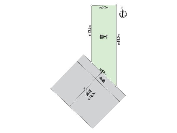 北区紅雲町 区画図 北区紅雲町 区画図