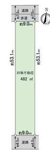 北区楠1丁目 区画図