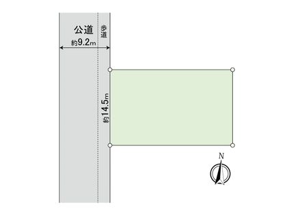 港区いろは町3丁目 区画図
