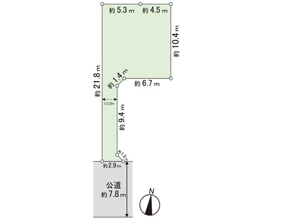 守山区森宮町 区画図 守山区森宮町 区画図