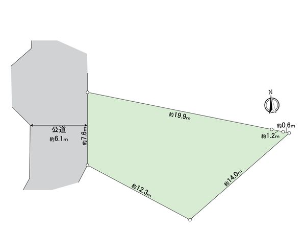 守山区小幡北 区画図 守山区小幡北 区画図