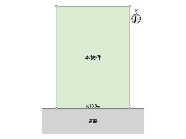 北区楠2丁目 区画図 北区楠2丁目 区画図