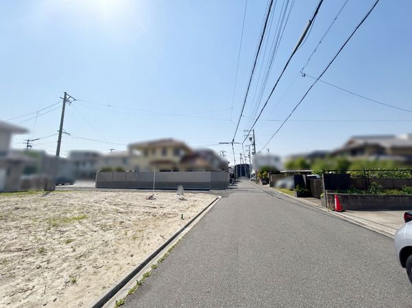 名古屋市北区上飯田東町4丁目 土地 1号地 前面道路含む外観 名古屋市北区上飯田東町4丁目 土地 1号地 前面道路含む外観