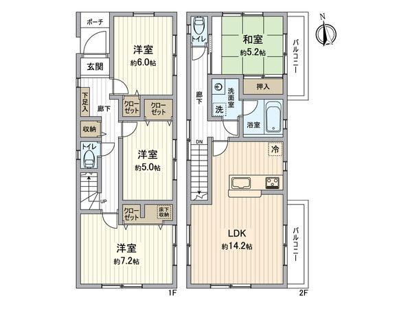 間取図(平面図)