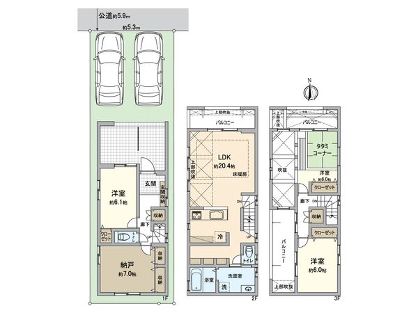 間取図(平面図)