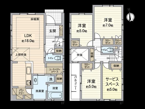 間取図(平面図)