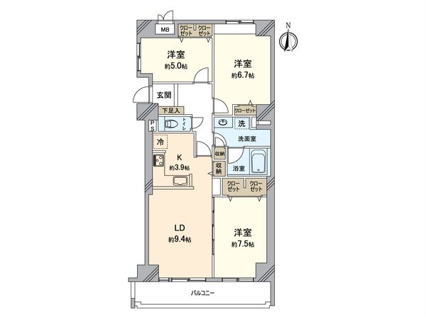間取図(平面図)