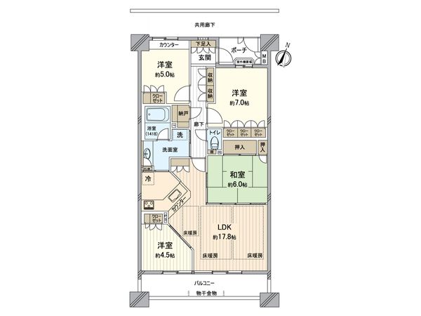 間取図(平面図)