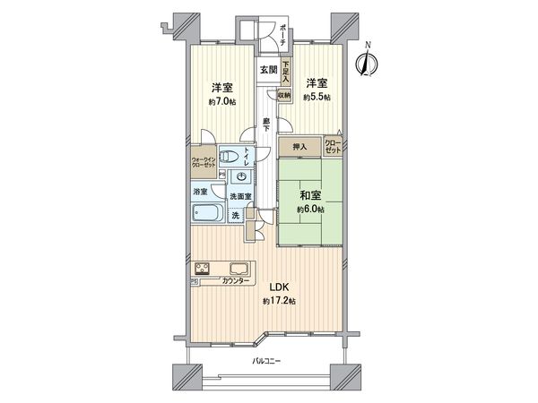 間取図(平面図)