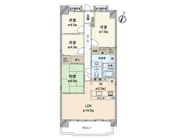 間取図(平面図)