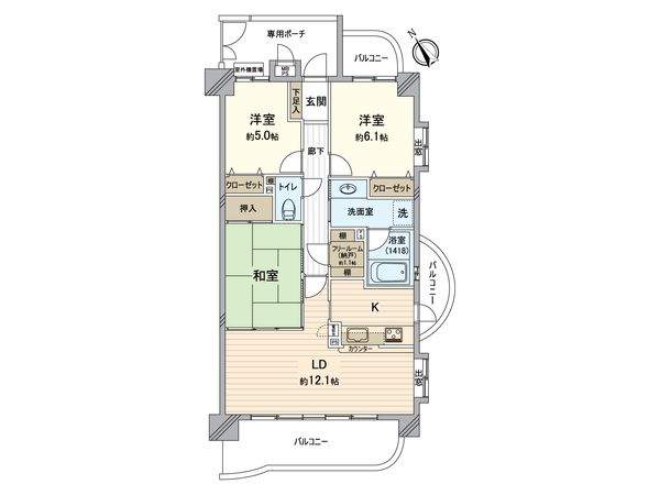 間取図(平面図)