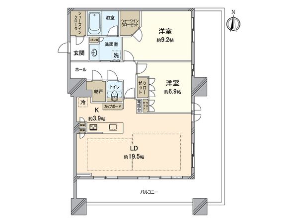 間取図(平面図)