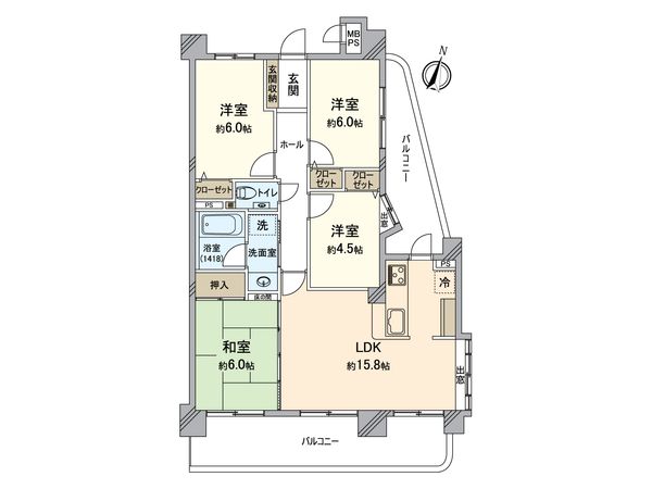 間取図(平面図)