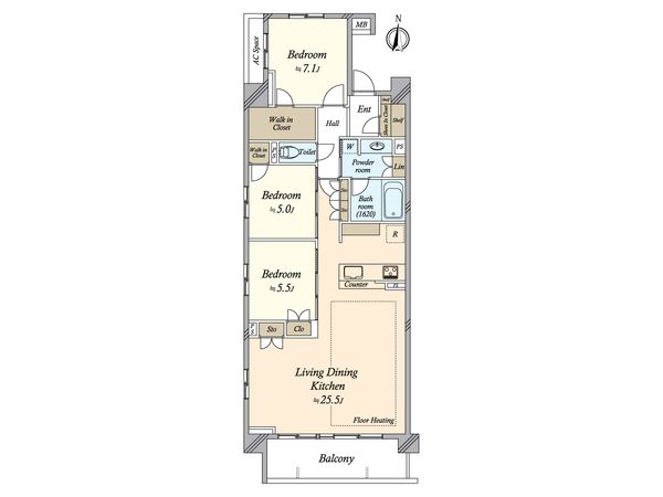 間取図(平面図)