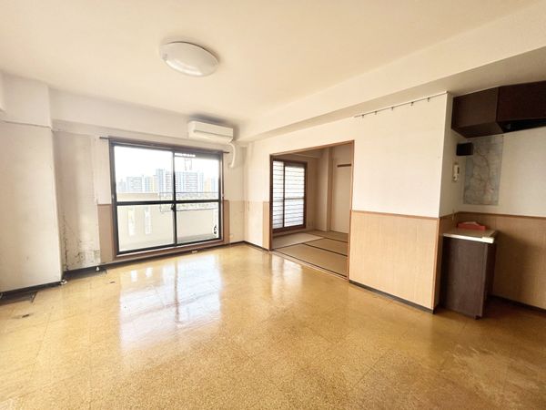 チサンマンション瓢箪山 リビング