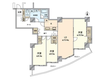 間取図(平面図) 間取図(平面図)